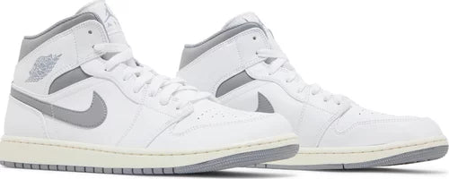Nike Mens Air Jordan 1 Mid Sneakers - 'Vintage Grey'