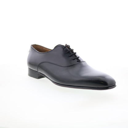 Pastori by Di Bianco Avitus Mens Black Oxfords & Lace Ups Cap Toe Shoes