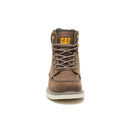 Caterpillar Calibrate P51074 Mens Brown Leather Lace Up Work & Safety Boots