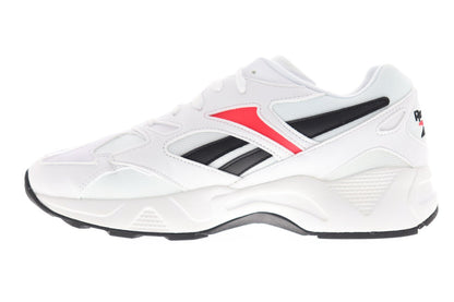 Reebok Aztrek 96 DV7249 Mens White Mesh Casual Low Top Lifestyle Sneakers Shoes