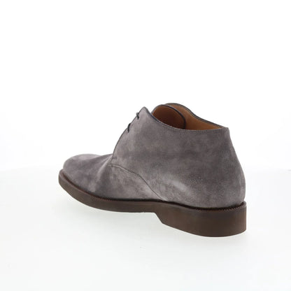 Pastori by Di Bianco Didius Mens Gray Suede Lace Up Chukkas Boots
