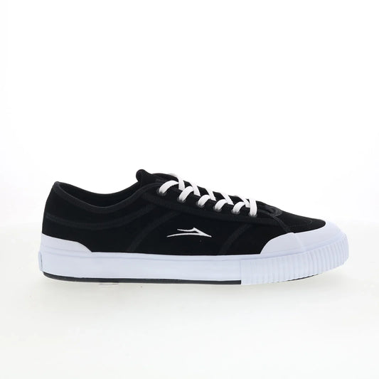 Lakai Conrad Elite Mens Black Suede Lace Up Skate Inspired Sneakers Shoes