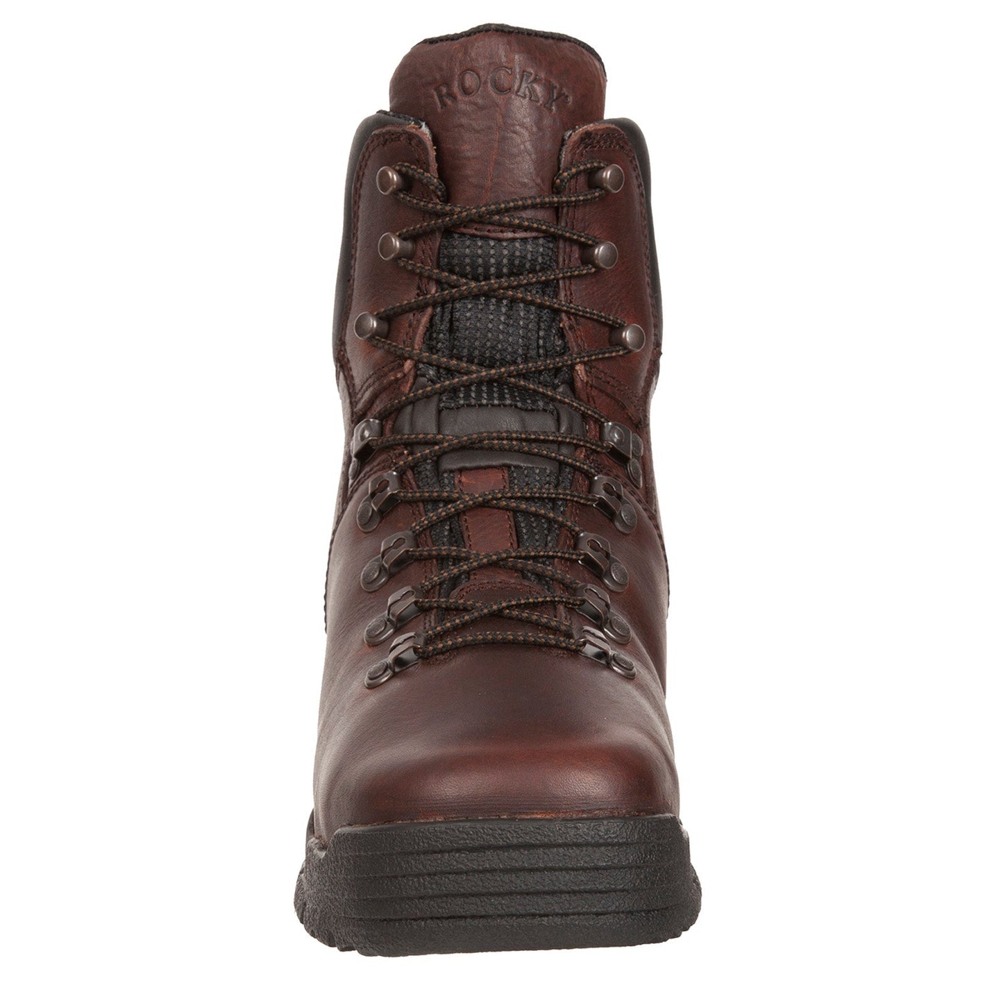 Rocky MobiLite 8" Steel Toe WP Oil-Resistant Work Boot Mens Brown Work Boots