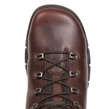 Rocky MobiLite 8" Steel Toe WP Oil-Resistant Work Boot Mens Brown Work Boots