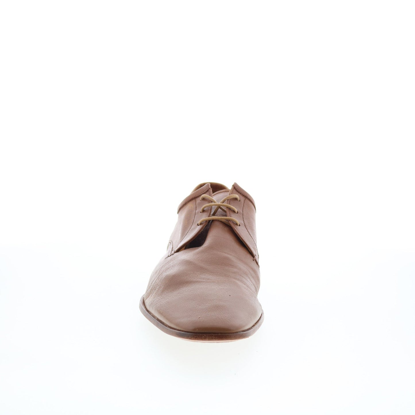 Giano BiBox G143 Mens Brown Leather Lace Up Oxfords & Lace Ups Casual Shoes