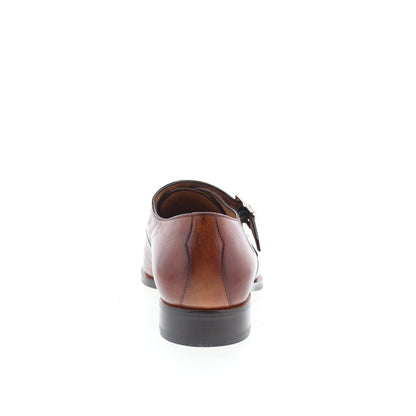 Di Bianco GBF366 Mens Brown Leather Loafers & Slip Ons Casual Shoes