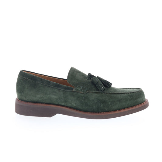 Pastori by Di Bianco Gordian Mens Green Loafers & Slip Ons Casual Shoes