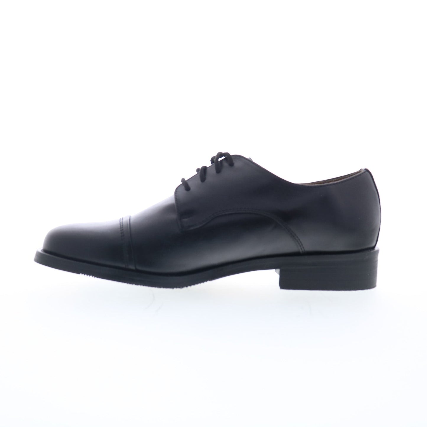 Hitchcock Cap Toe Oxford Mens Black Extra Wide 4E Oxfords Cap Toe Shoes