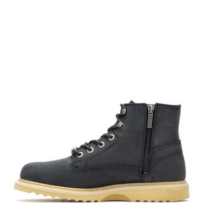 Harley-Davidson Beaton D93852 Mens Black Leather Lace Up Casual Dress Boots