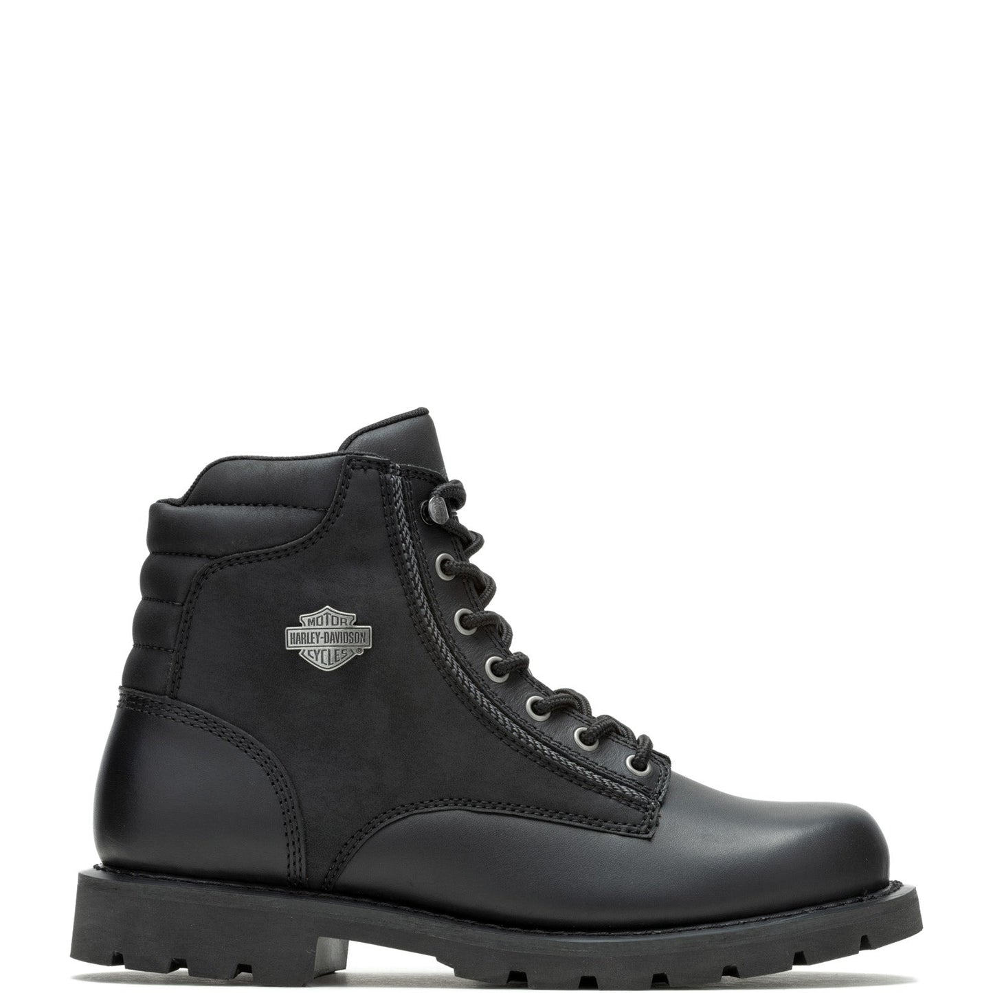 Harley-Davidson Clarkson D93862 Mens Black Leather Motorcycle Boots