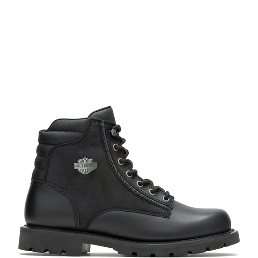Harley-Davidson Clarkson D93862 Mens Black Leather Motorcycle Boots