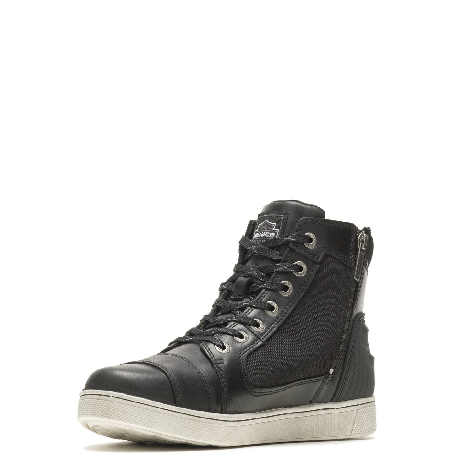 Harley-Davidson Gilmore D96177 Mens Black Leather Lifestyle Sneakers Shoes