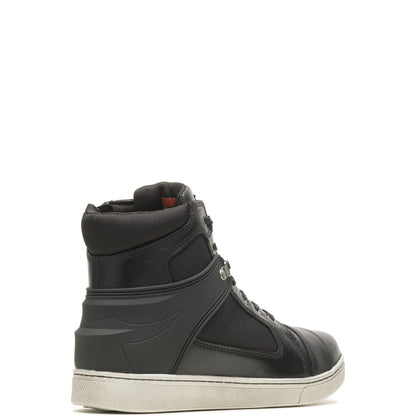 Harley-Davidson Gilmore D96177 Mens Black Leather Lifestyle Sneakers Shoes
