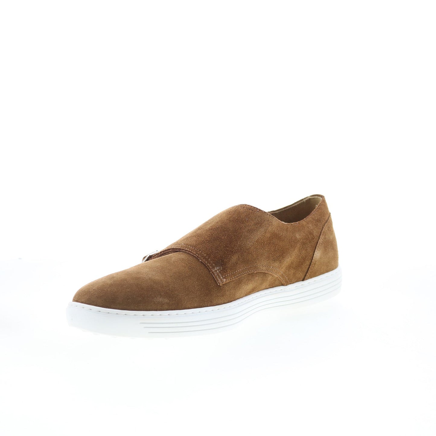 Pastori by Di Bianco Helvius Mens Brown Suede Loafers & Slip Ons Casual Shoes