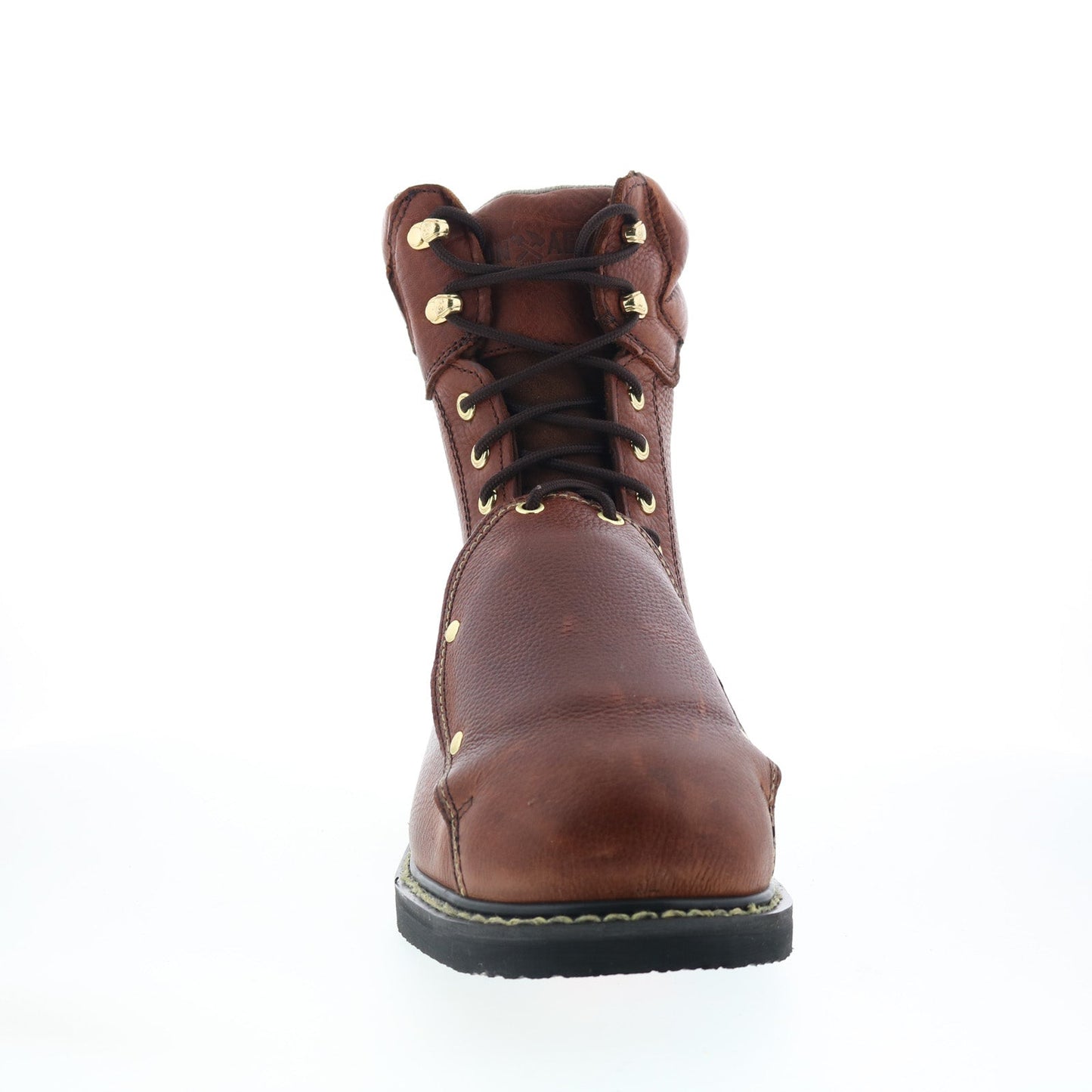 Iron Age Groundbreaker 8" EH Steel Toe MetGuard Mens Brown Work Boots