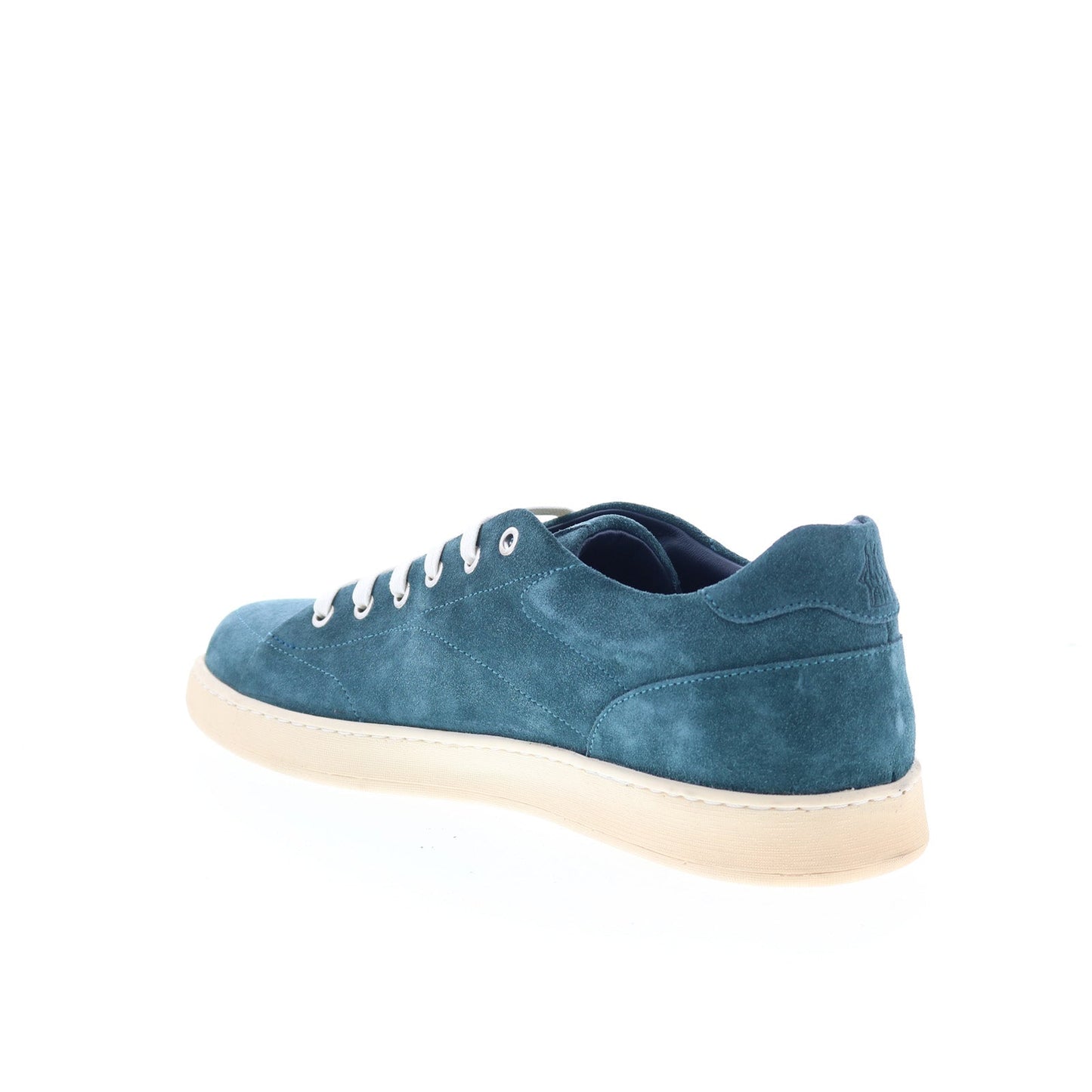 Di Bianco Imola Mens Blue Suede Lace Up Lifestyle Sneakers Shoes