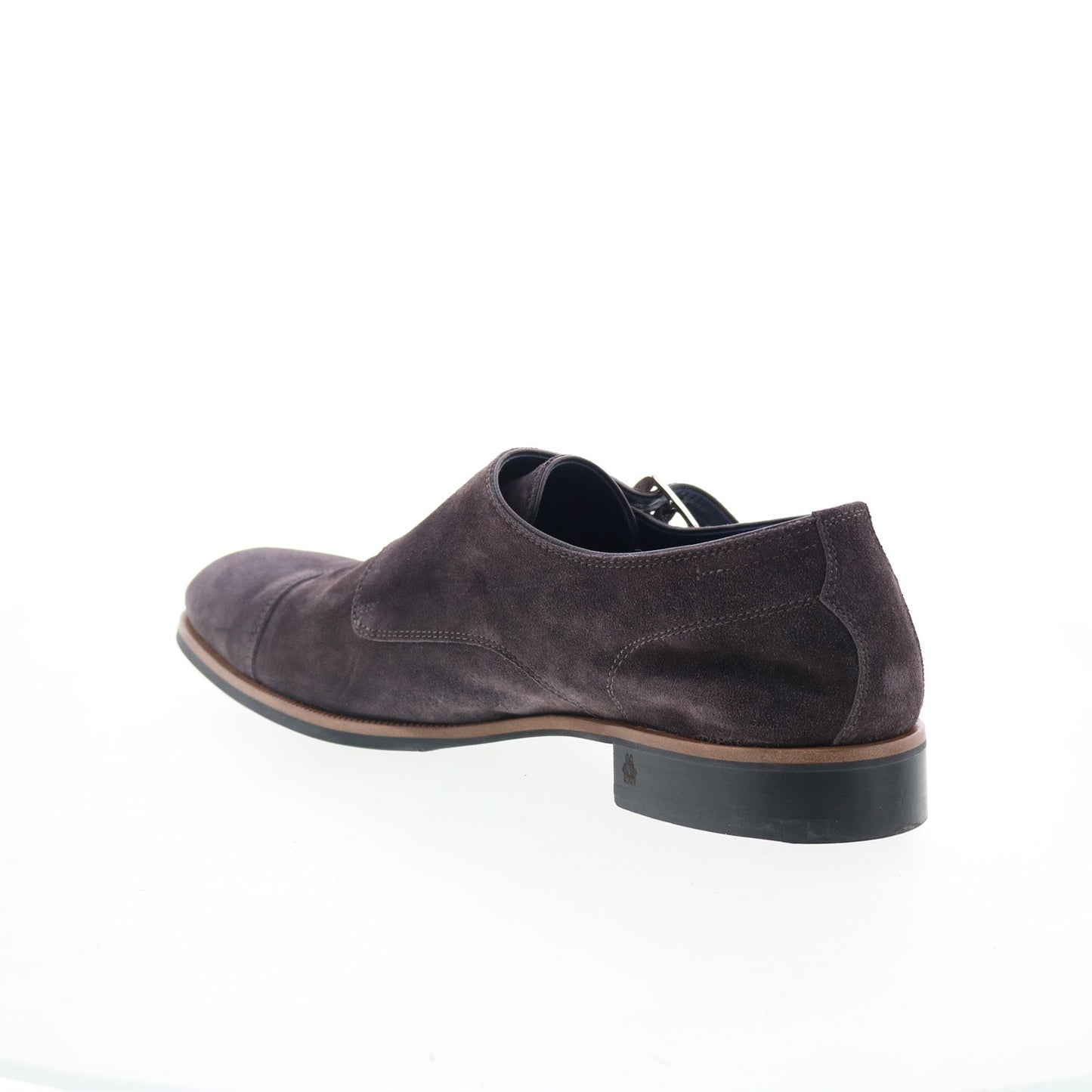 Di Bianco Isernia Mens Brown Suede Loafers & Slip Ons Casual Shoes