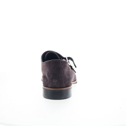 Di Bianco Isernia Mens Brown Suede Loafers & Slip Ons Casual Shoes
