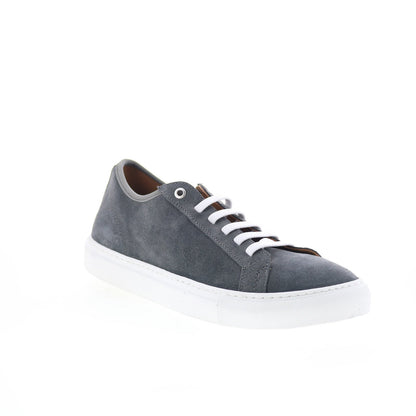 Pastori by Di Bianco Julius Mens Gray Suede Lace Up Lifestyle Sneakers Shoes