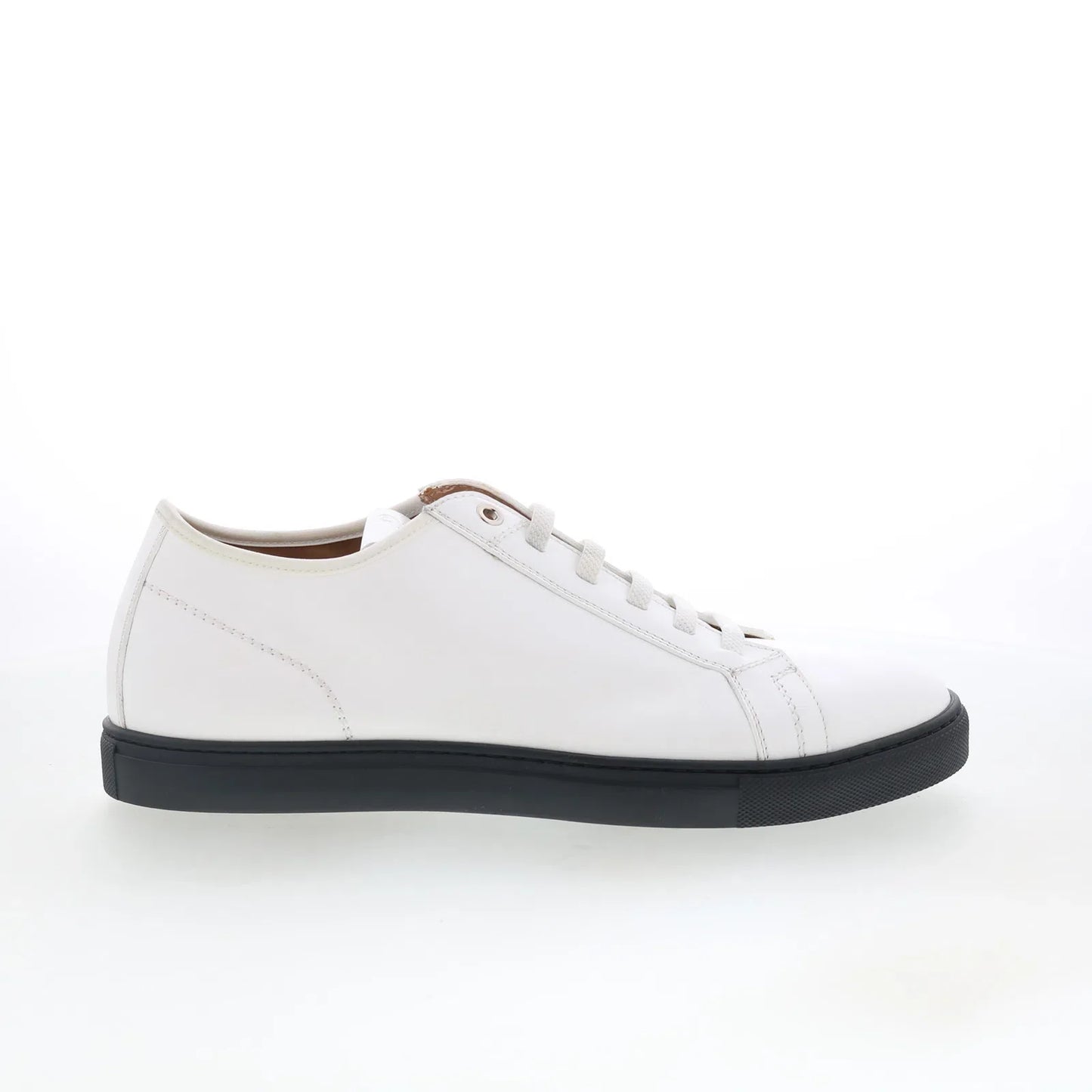 Pastori by Di Bianco Julius Mens White Leather Lifestyle Sneakers Shoes