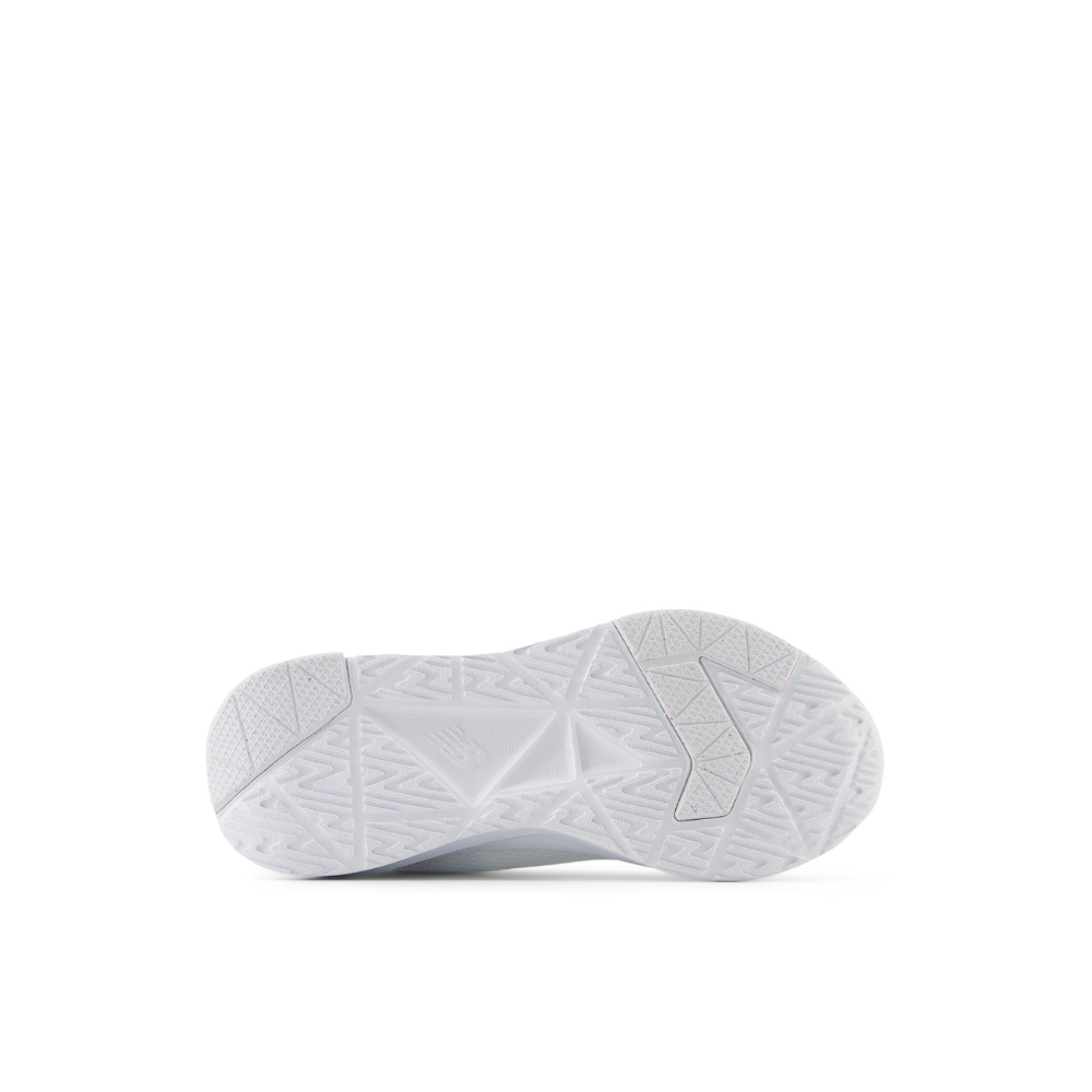 578v1 Bungee Lace with Top Strap Younger Kids' :White