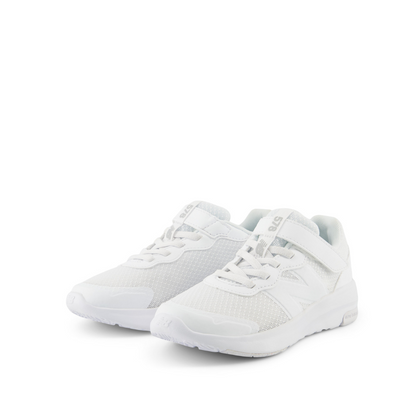 578v1 Bungee Lace with Top Strap Younger Kids' :White