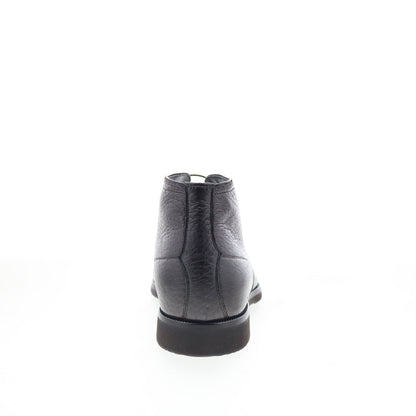 Di Bianco Pescatora Mens Brown Leather Lace Up Chukkas Boots