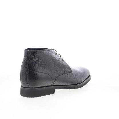 Di Bianco Pescatora Mens Brown Leather Lace Up Chukkas Boots