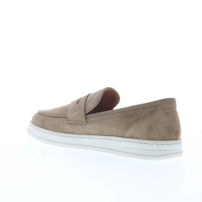 Pastori by Di Bianco Pius Mens Gray Slip On Loafers & Slip Ons Penny Shoes