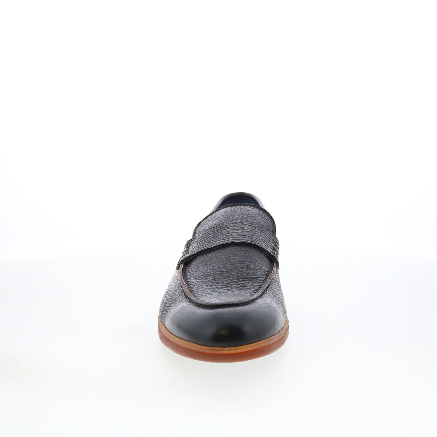 Di Bianco Procida Mens Brown Leather Slip On Loafers & Slip Ons Casual Shoes