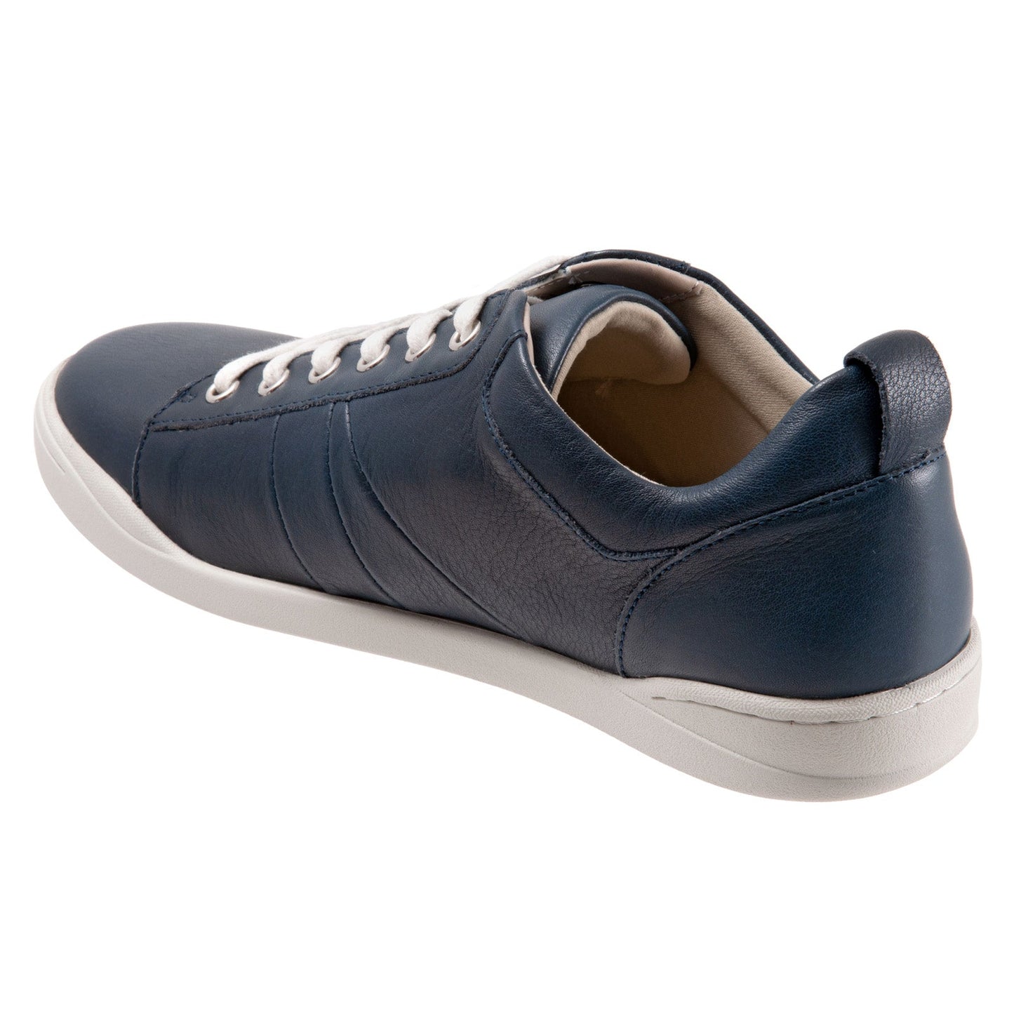SoftWalk Athens S2051-400 Womens Blue Leather Lifestyle Sneakers Shoes