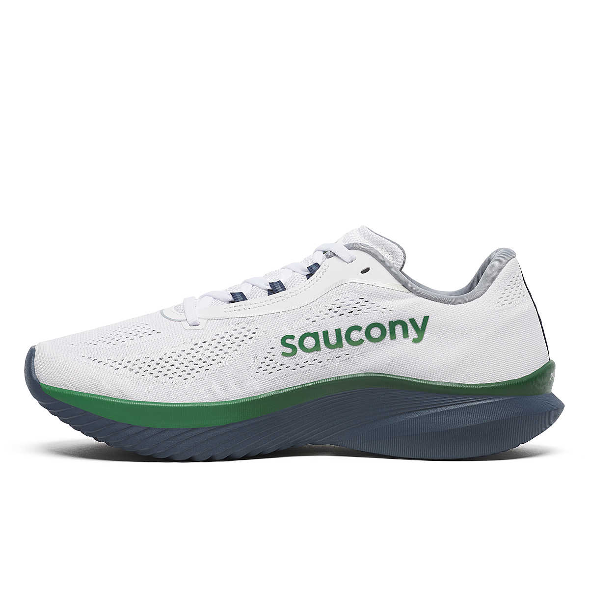 Kinvara 15 Men's :White | Navy