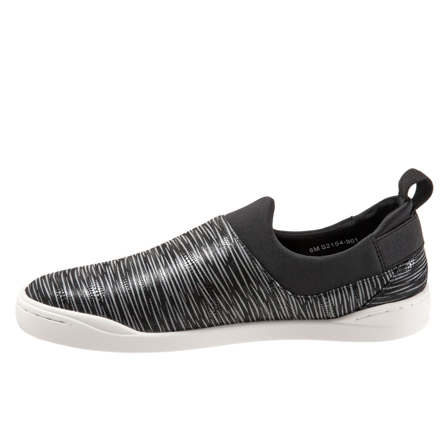 Softwalk Maya S2154-901 Womens Black Leather Lifestyle Sneakers Shoes