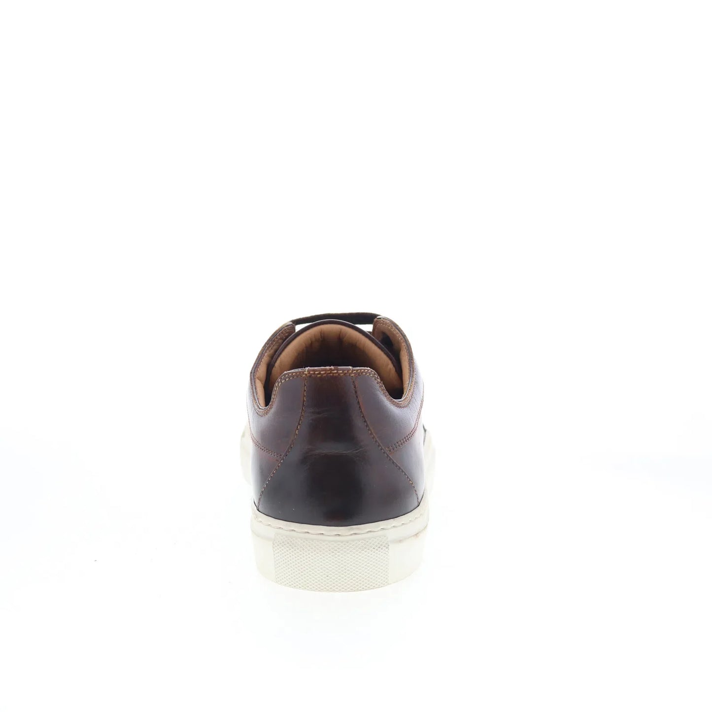 Di Bianco SB646 Mens Brown Leather Lace Up Lifestyle Sneakers Shoes