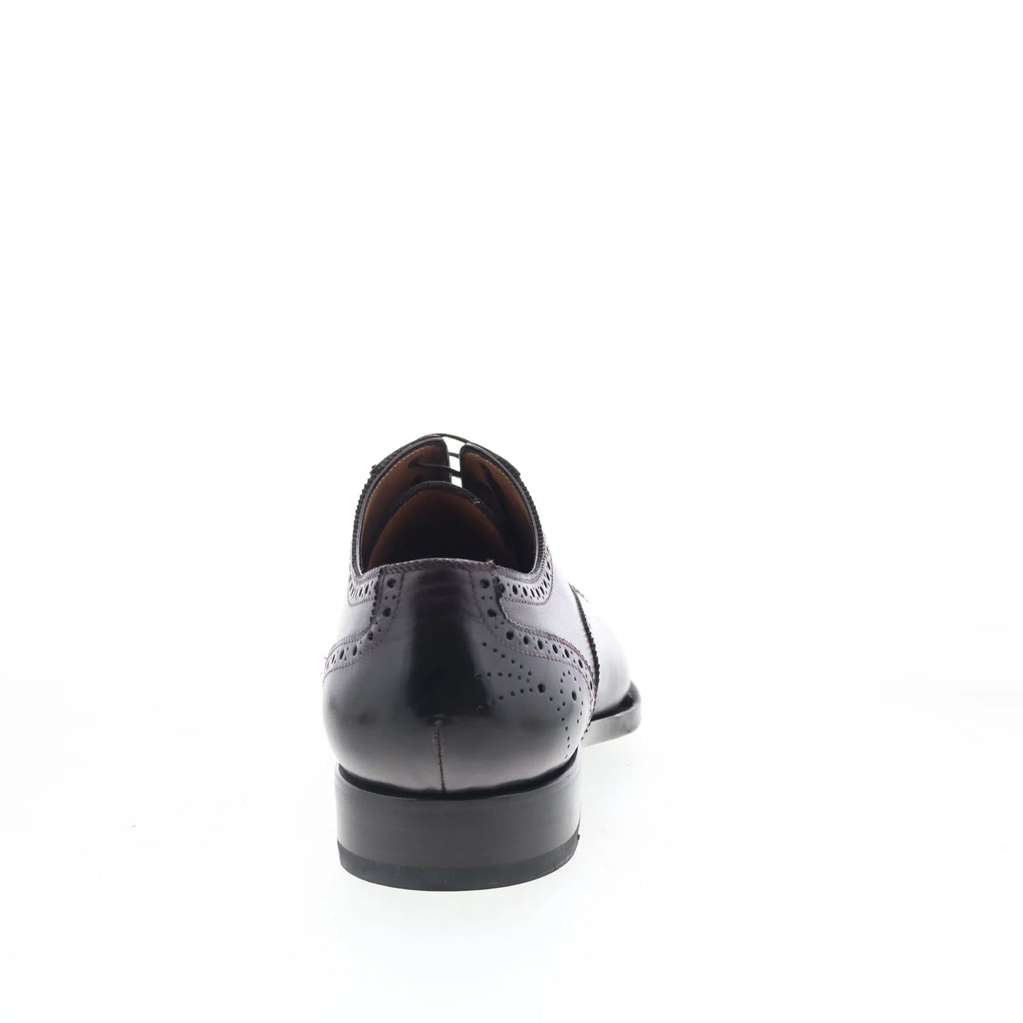 Di Bianco SBP926 Mens Brown Leather Oxfords & Lace Ups Cap Toe Shoes