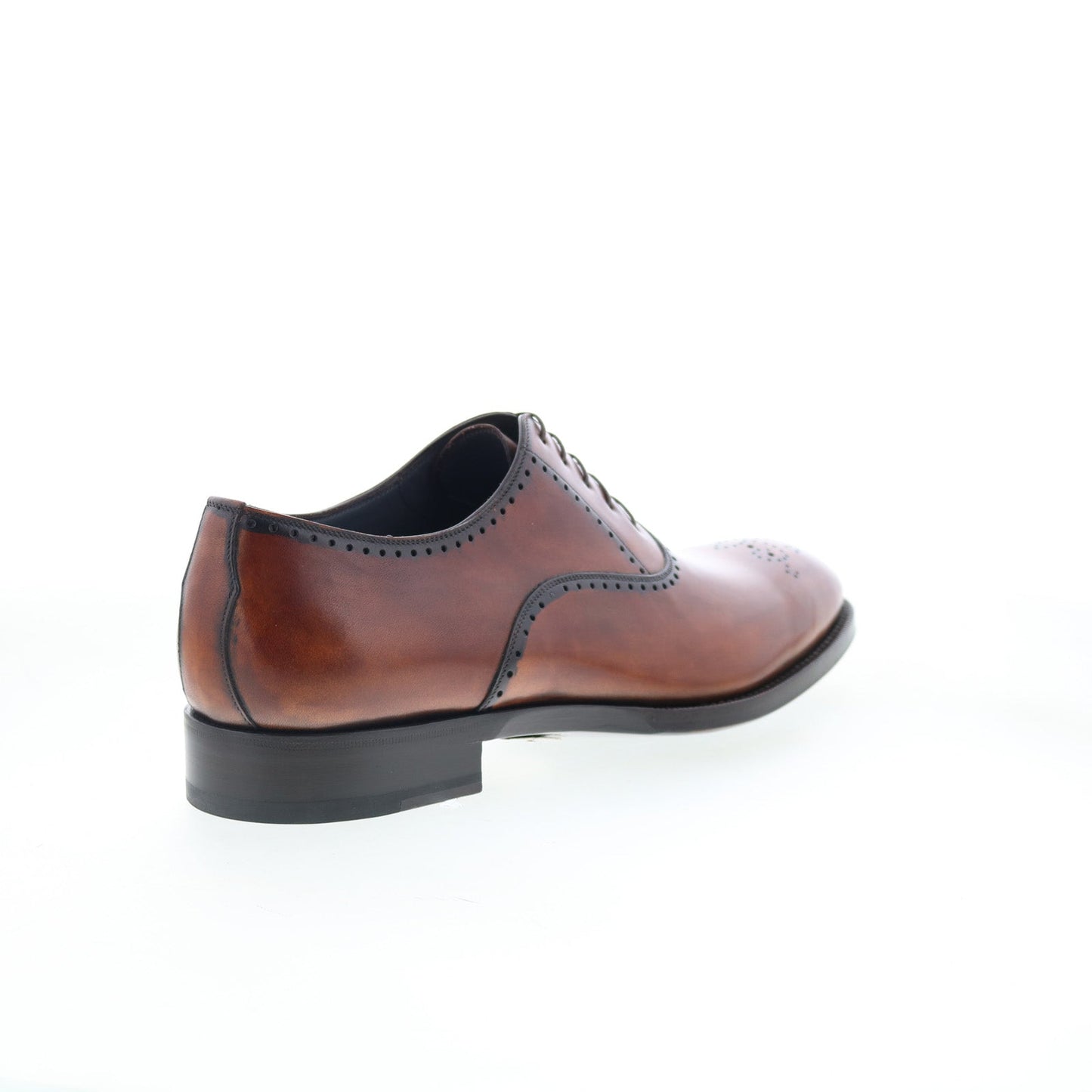 Di Bianco SBP945 Mens Brown Oxfords & Lace Ups Wingtip & Brogue Shoes