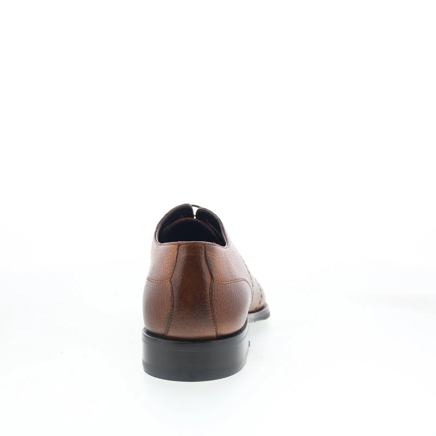 Di Bianco Sabaudia Mens Brown Leather Oxfords & Lace Ups Plain Toe Shoes