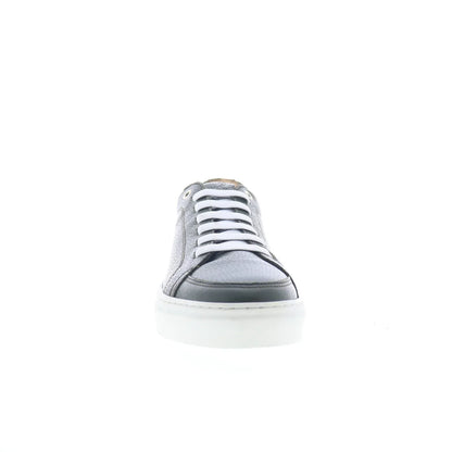Pastori by Di Bianco Septimus Mens Green Leather Lifestyle Sneakers Shoes