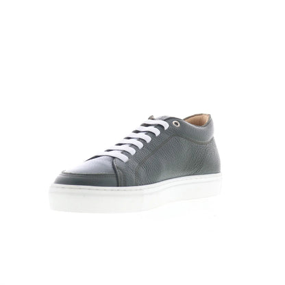 Pastori by Di Bianco Septimus Mens Green Leather Lifestyle Sneakers Shoes