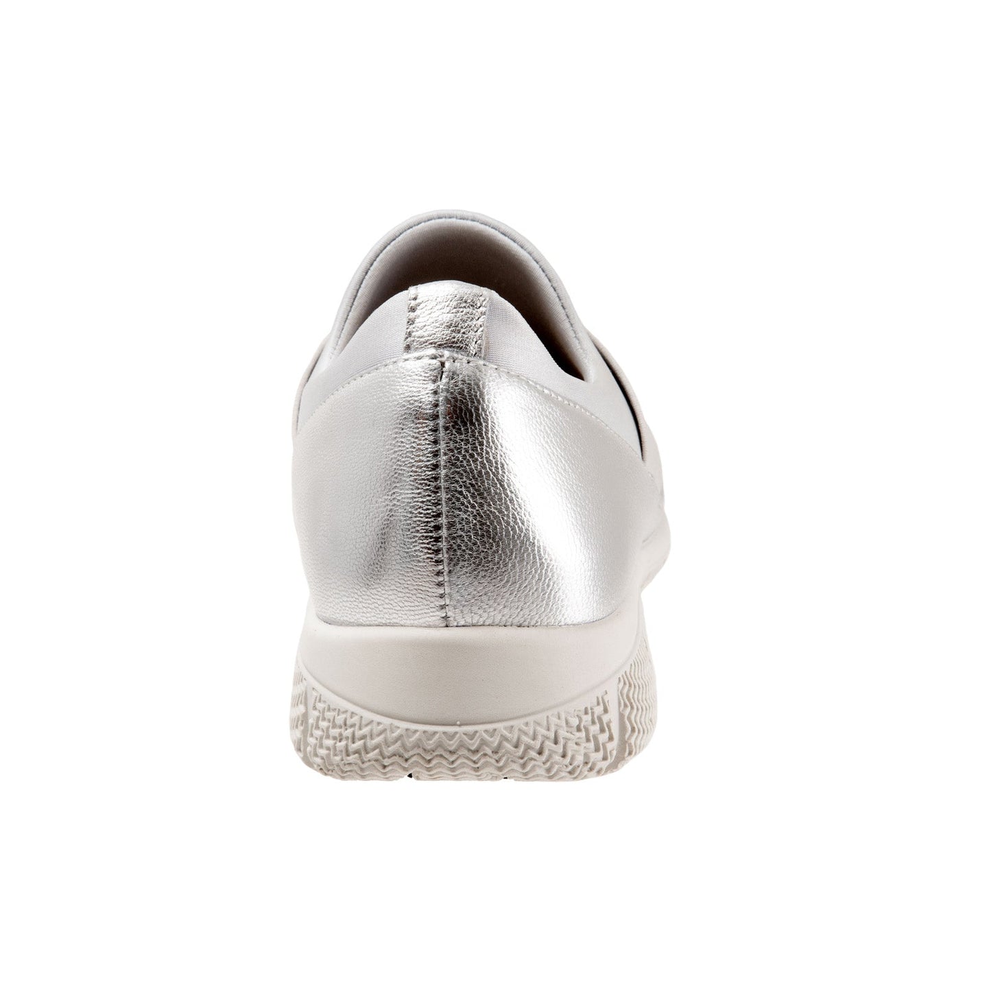 Trotters Urbana T2167-044 Womens Silver Canvas Lifestyle Sneakers Shoes