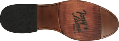 Tony Lama Monterey Round Toe Cowhide Mens Brown Wide Cowboy Western Boots