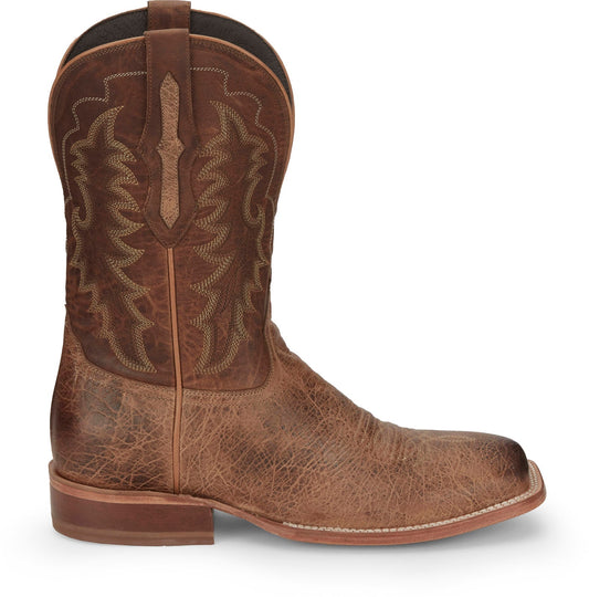 Tony Lama Lowden Square Toe Cowhide TL3029 Mens Brown Cowboy Western Boots