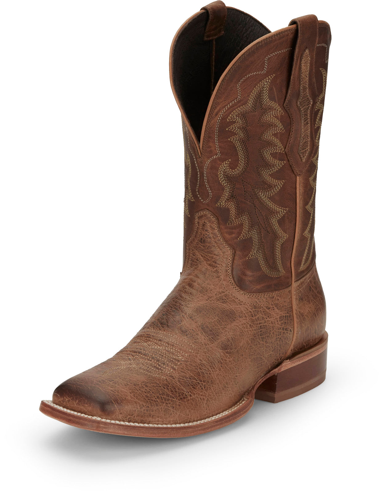 Tony Lama Lowden Square Toe Cowhide TL3029 Mens Brown Cowboy Western Boots