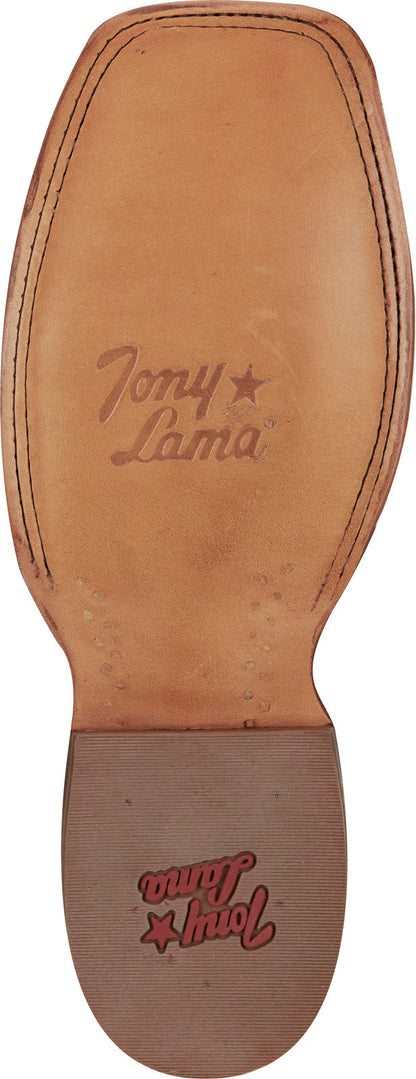 Tony Lama Lowden Square Toe Cowhide TL3029 Mens Brown Cowboy Western Boots
