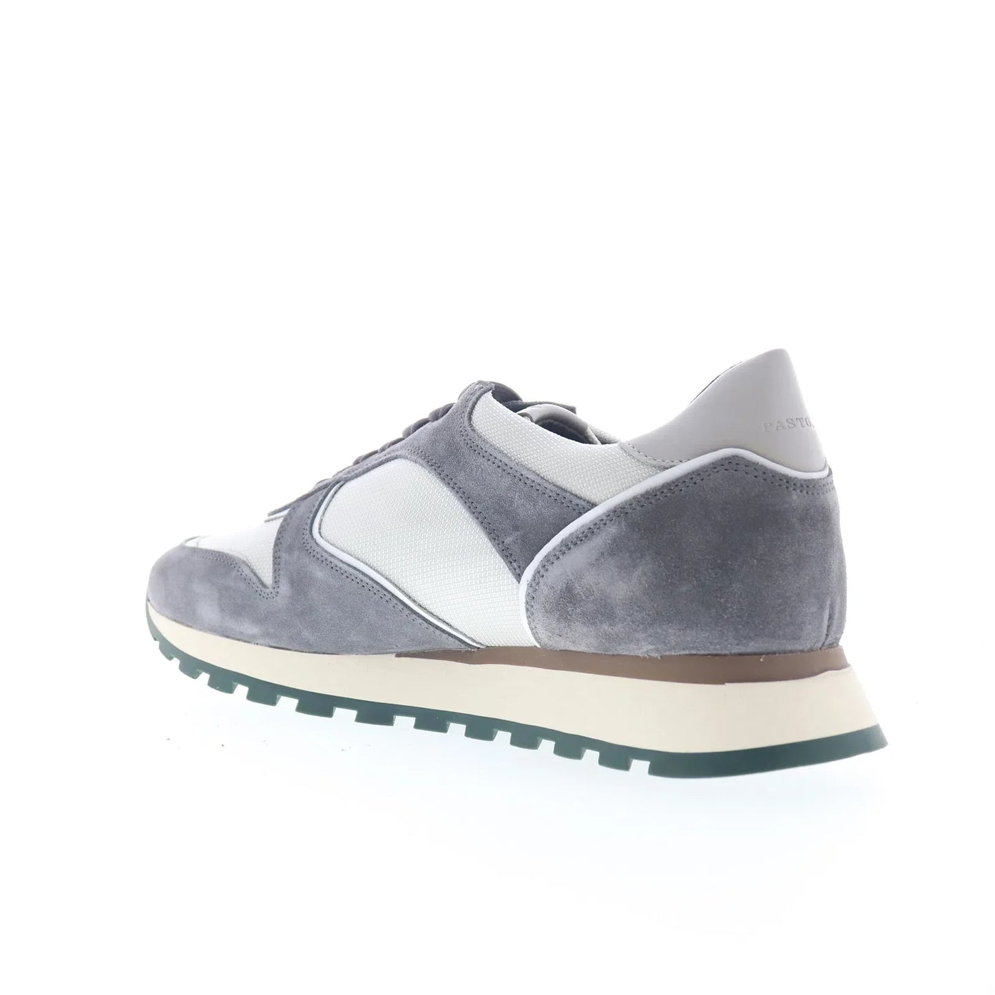 Pastori by Di Bianco Thrax Mens Gray Suede Lace Up Lifestyle Sneakers Shoes