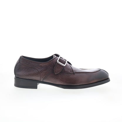 Di Bianco Treviso Mens Brown Leather Loafers & Slip Ons Casual Shoes