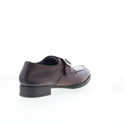 Di Bianco Treviso Mens Brown Leather Loafers & Slip Ons Casual Shoes