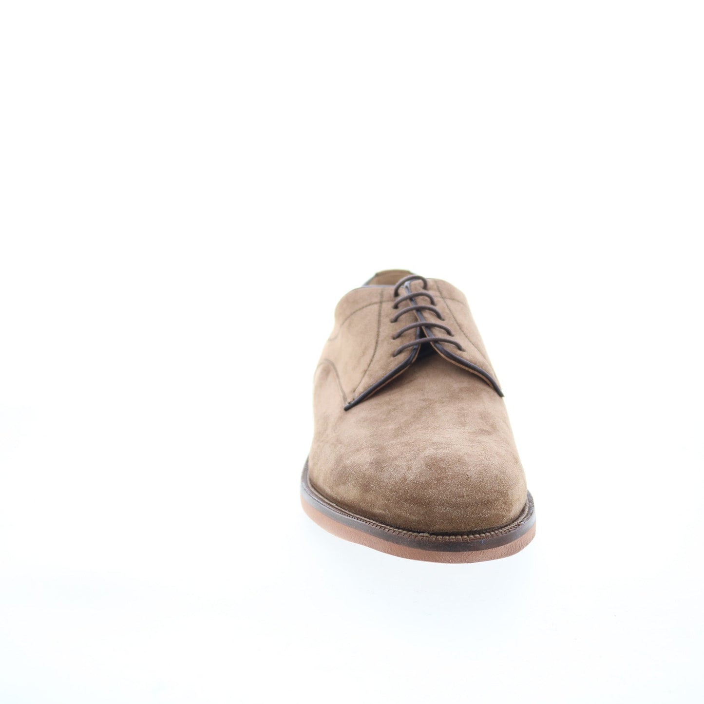 Pastori by Di Bianco Verus Mens Brown Suede Oxfords & Lace Ups Plain Toe Shoes