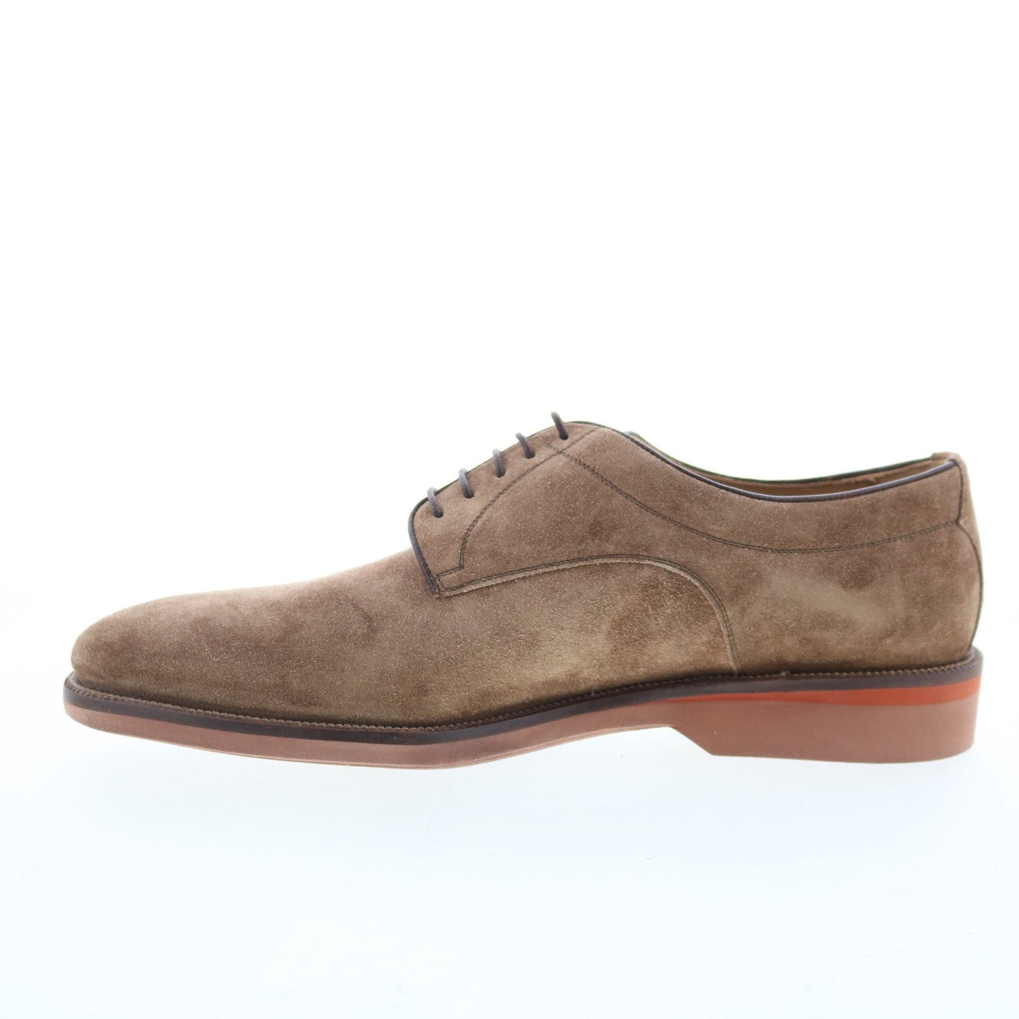Pastori by Di Bianco Verus Mens Brown Suede Oxfords & Lace Ups Plain Toe Shoes