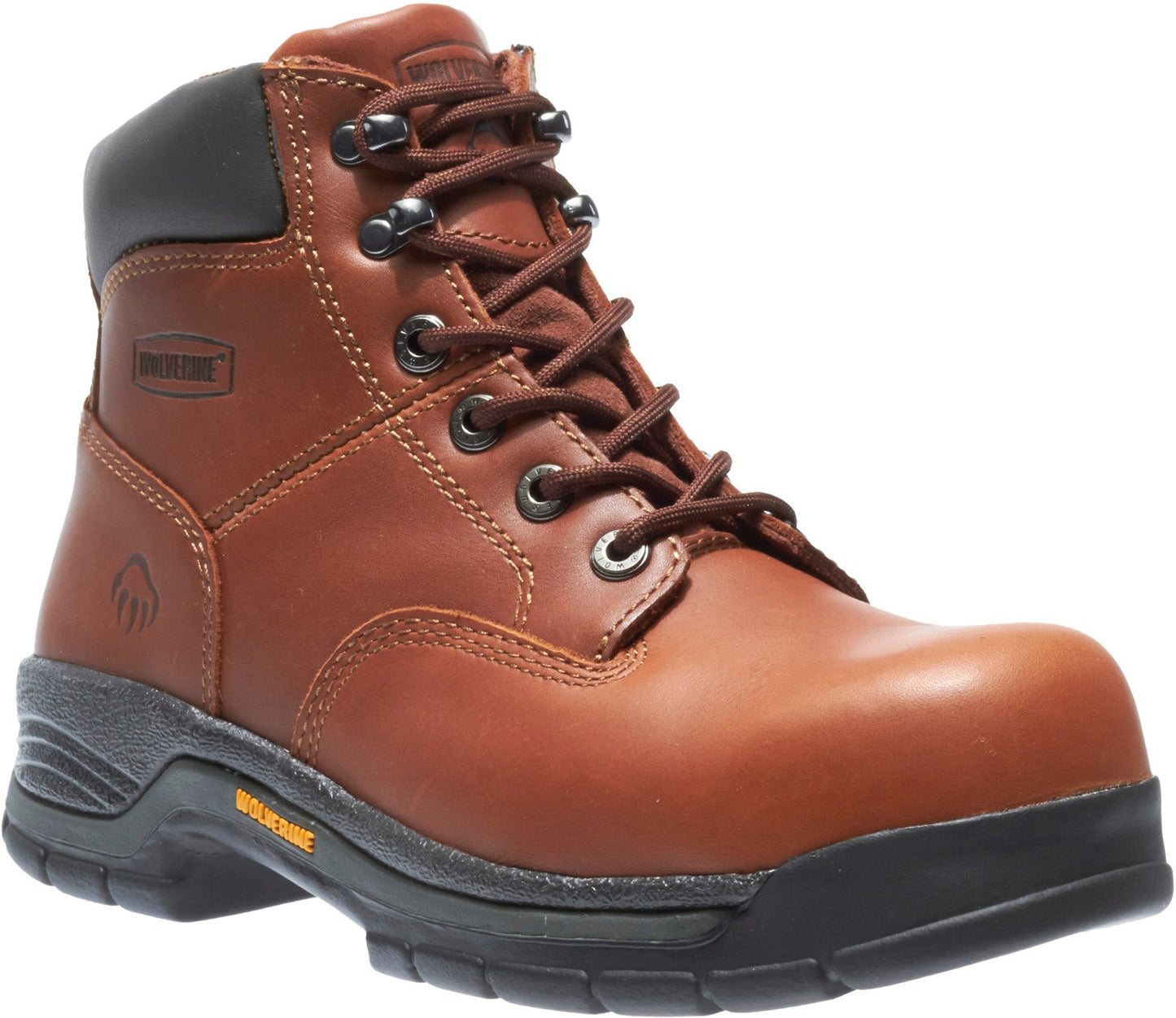Wolverine Harrison Steel Toe 6" W04904 Mens Brown Wide Work & Safety Boots